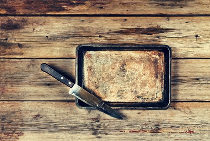 old baking sheet pan