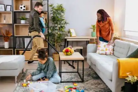 Clean home without decluttering